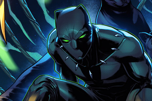2020 Black Panther Art 4k