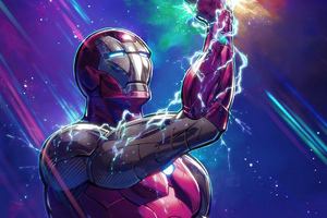 2020 Iron Man 4k Infinity Gauntlet