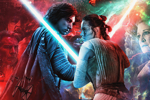 2020 Star Wars The Rise Of Skywalker Poster 4k Wallpaper