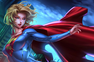 2020 Supergirl Digital Art