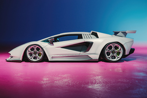 2022 Lamborghini Countach Concept Side View 5k Wallpaper