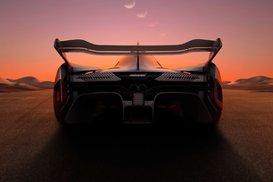 2022 McLaren Solus GT Rear 4k Wallpaper