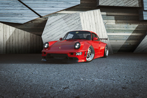 2022 Porsche 911 Widebody Bodykit 5k Wallpaper