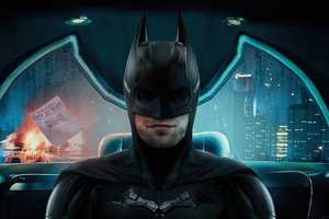 2022 The Batman Art 4k Wallpaper