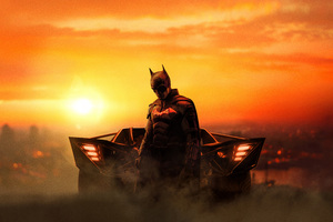 2022 The Batman Movie 8k Wallpaper