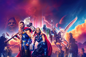 2022 Thor Love And Thunder Movie 5k Wallpaper