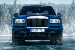 2023 Rolls Royce Cullinan Frozen Lakes (5120x2880) Resolution Wallpaper