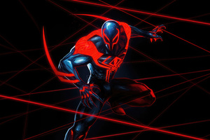 2023 Spiderman 2099 5k (2048x1152) Resolution Wallpaper