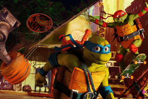 2023 Teenage Mutant Ninja Turtles Mutant Mayhem Wallpaper