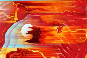 2023 The Flash Movie Poster Artwork Wallpaper
