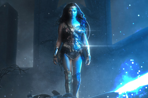 2023 Zack Synder Justice League Part II Wonder Woman 4k (2560x1024) Resolution Wallpaper