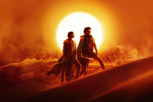 2024 Dune Part Two 4k Movie (1336x768) Resolution Wallpaper