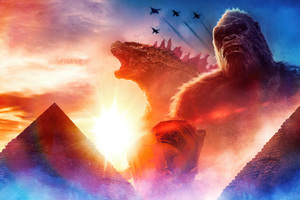 2024 Godzilla X Kong The New Empire 5k (3000x2000) Resolution Wallpaper