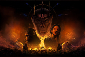2024 Kingdom Of The Planet Of The Apes Fan Made (1280x1024) Resolution Wallpaper