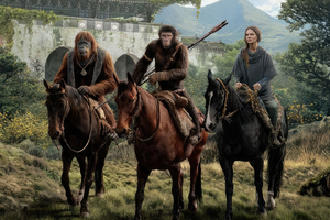 2024 Kingdom Of The Planet Of The Apes Imax Poster (2048x1152) Resolution Wallpaper