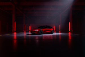 2024 Tesla Model 3 Performance 4k (1600x1200) Resolution Wallpaper
