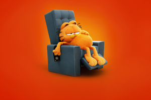 2024 The Garfield Movie (2560x1440) Resolution Wallpaper
