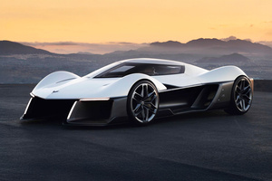 2025 Chevrolet Corvette Uk Concept (1336x768) Resolution Wallpaper