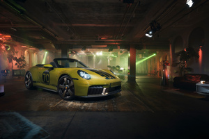 2025 Porsche 911 Spirit 70 Edition (1366x768) Resolution Wallpaper
