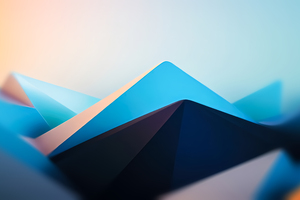 3d Triangles Shape Mountains 8k (2560x1440) Resolution Wallpaper