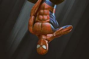 4k Art Spiderman (2048x2048) Resolution Wallpaper