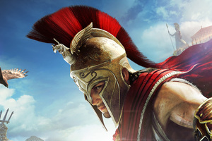 4k Assassins Creed Odyssey (2048x2048) Resolution Wallpaper