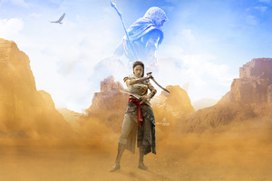 4k Assassins Creed Origins Game (2048x2048) Resolution Wallpaper