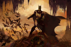 4k Batman Arts (1152x864) Resolution Wallpaper