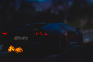 4k Forza Horizon 3 Lamborghini Aventador