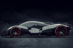 4k Future Car (2560x1024) Resolution Wallpaper