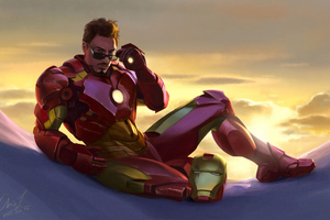 4k New Iron Man Art