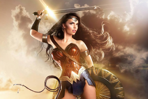 4k Wonder Woman 2020 Cosplay (2048x2048) Resolution Wallpaper