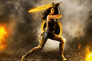 4k Wonder Woman 2020 New Artwork
