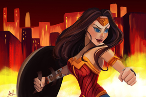 4k Wonderwoman (2560x1700) Resolution Wallpaper