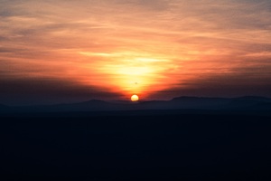 8k Sunset (1280x800) Resolution Wallpaper