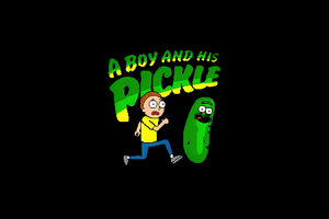A Boy And His Pickle