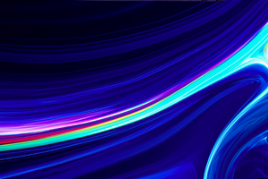 Abstract Blue Led 4k (2560x1080) Resolution Wallpaper