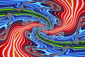 Abstract Electric Whirl (1360x768) Resolution Wallpaper