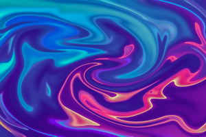 Abstract Gradient Swirl 4k