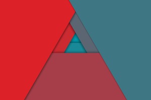 Abstract Material Flat Design