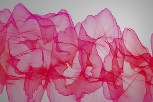 Abstract Pink Ribbon 4k Wallpaper