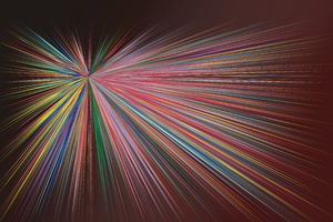 Abstract Prism Of Colorful Lights 4k