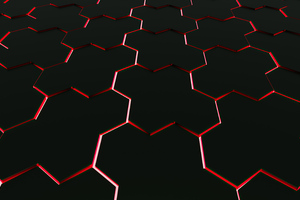 Abstract Red 3d 5k Wallpaper