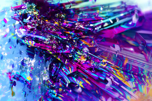 Abstract Visual Effects Digital Art