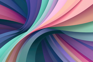 Abstract With Shadows Colors Waves 4k (1280x720) Resolution Wallpaper
