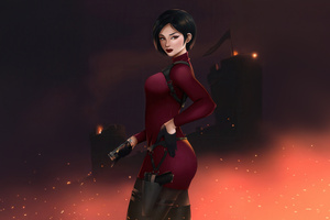 Ada Wong In Resident Evil (1024x768) Resolution Wallpaper