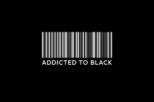 Addicted To Black Wallpaper