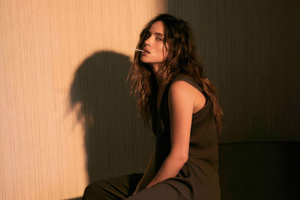 Adria Arjona Vogue Turkiye 2025 (1400x900) Resolution Wallpaper
