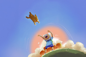 Adventure Time Heights (1440x900) Resolution Wallpaper