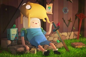 Adventure Time (1336x768) Resolution Wallpaper